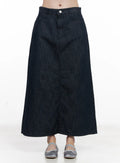 Side-Slit Long Skirt CL523