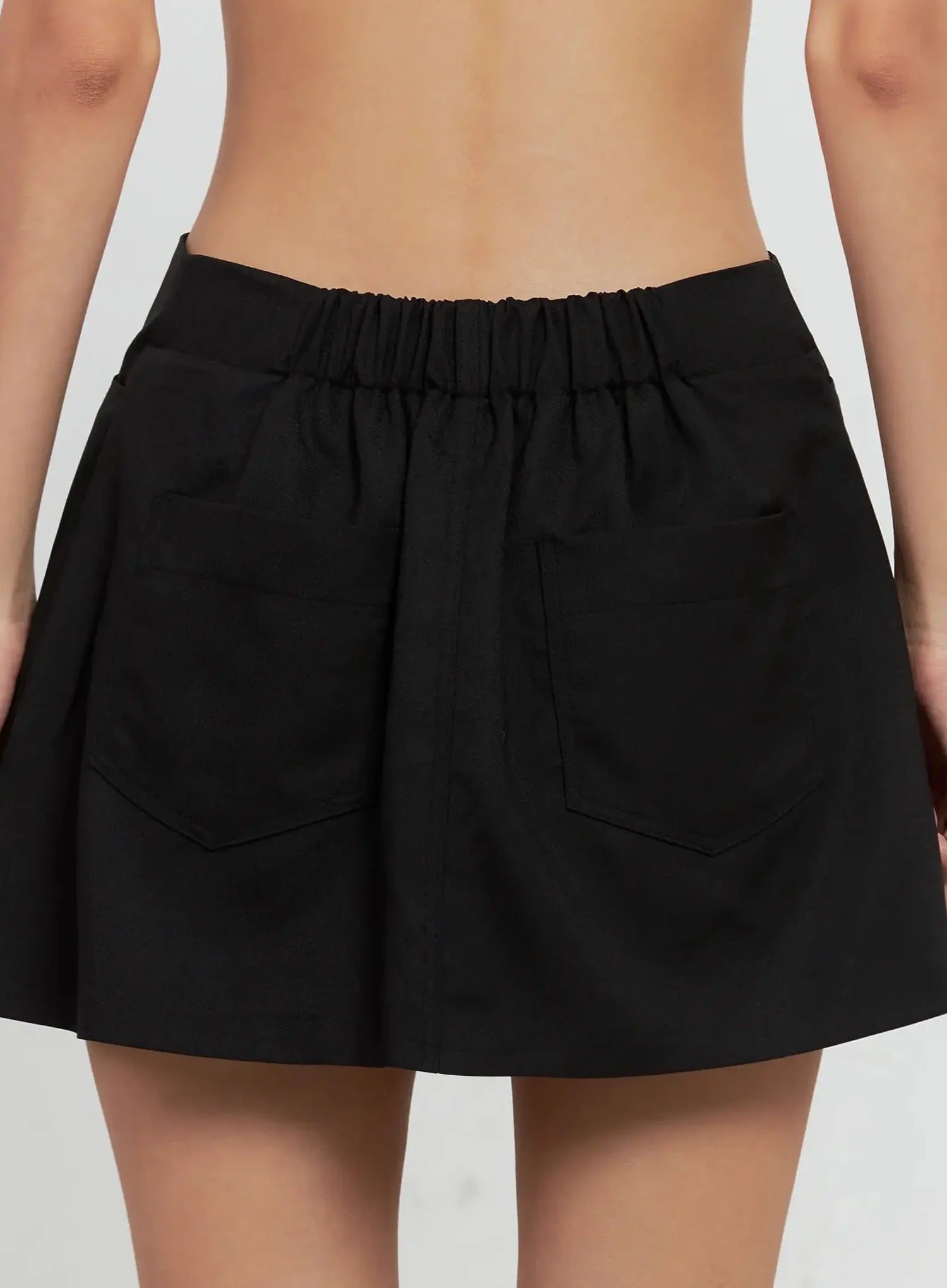Low Rise Back-Band Skirt IL528